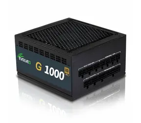 Evolveo G1000 PCIe 5.0 / 1000W / ATX 3.0 / 80+ GOLD / modulárna kabeláž / aktívna PFC / 140 mm