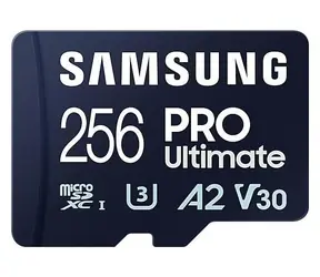 Samsung Micro SDXC PRO Ultimate 256GB + adaptér / UHS-1 / Class 10 / U3 / Čítanie: 200MBps / Zápis: 130MBps