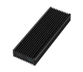 LogiLink UA0346 čierna / Puzdro na M.2 SSD / 30-80mm / USB-C 3.2
