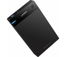 Ugreen Externé puzdro pre HDD 3.5&quot; čierna / USB-A 3.0 / až 16TB / SATA I &amp; II &amp; III