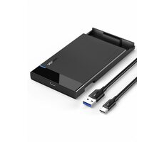 Ugreen Externý box pre disk 2.5&quot; / HDD &amp; SSD / až 6TB / SATA III / USB-C