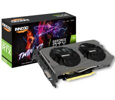 Inno3D GeForce RTX 3050 Twin X2 8GB / 1552 - 1777 MHz / 8GB GDDR6 / 128-bit / 1x DVI + 1x HDMI + 1x DP / (6)