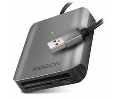 Axagon CRE-S3, USB-A 3.2 Gen 1 - SUPERSPEED čítačka kariet, 3-slot & lun SD/microSD/CF, podpora UHS-II