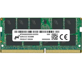 Micron 16GB (1x16GB) 3200MHz ECC/DDR4/SO-DIMM/CL22/1.2V