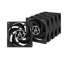 ARCTIC F12 čierna 5ks / 120 mm / Fluid Dynamic Bearing / 1350 RPM / 53 CFM / 3-pin