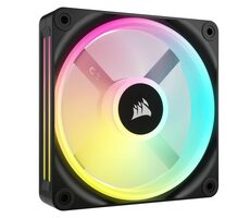 Corsair iCUE LINK QX120 RGB čierna / Fluid Dynamic Bearing / 400-2400 RPM / 63.1 CFM / RGB / 4-pin