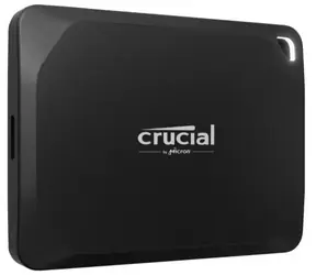 CRUCIAL X10 4TB čierna / Externý SSD / USB 3.2 Gen2 2x2 Type-C / R: 2000MBs / W: 2000MBs / 5y