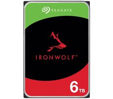 Seagate IronWolf NAS 6TB / HDD / 3.5" / SATA III / 5 400 rpm / 256MB cache / 3y 