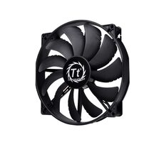 Thermaltake Pure 20 čierna / Ventilátor / 200 mm / Sleeve Bearing / 800 RPM @ 28.2 dB / 129.64 CFM