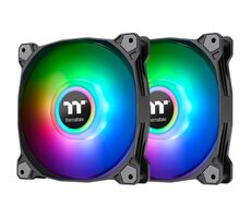 Thermaltake Pure Duo 14 ARGB Radiator čierna 2ks / Ventilátor / 140 mm / Hydraulic Bearing / 1500 RPM @ 33.5 dB