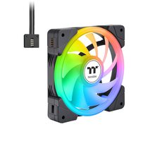 Thermaltake SWAFAN EX14 ARGB čierna 3ks / Ventilátor / 140 mm / Hydraulic Bearing / 2000 RPM @ 38.8 dB / 81.6 CFM