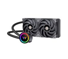 Thermaltake Toughliquid 240 ARGB sivá / AIO vodný chladič CPU / 2x 120 mm / 2000 RPM @ 22.3 dB / 58.35 CFM