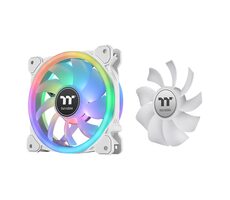 Thermaltake SWAFAN 12 RGB Radiator biela 3ks / Ventilátor / 120 mm / Hydraulic Bearing / 2000 RPM @ 36.5 dB / 54.85 CFM