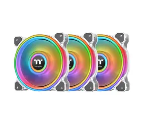 Thermaltake Riing Quad 12 RGB biela 3ks