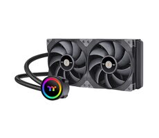 Thermaltake Toughliquid 280 ARGB sivá / AIO vodný chladič CPU / 2x 140 mm / 2000 RPM @ 33.2 dB / 119.1 CFM