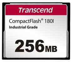 Transcend CF180 Compact Flash Karta 256MB / R: 85MBs / W: 70MBs 