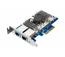 QNAP QXG-10G2T / Rozširujúca karta / PCIe 3.0 x4 / 2x NBASE-T (RJ45)