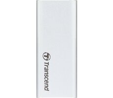 Transcend ESD260C Externá SSD 250GB strieborná / USB-C 3.1 Gen 2 / R: 520MBs / W: 460MBs / 3y                       