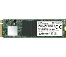 Transcend MTE110S 512GB / M.2 2280 Gen 3 / RW: 1700/900 MBps / IOPS: 160K/140K / MTBF 1.0mh / 5y