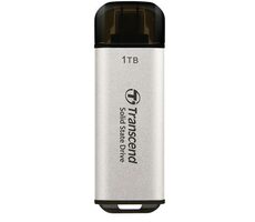 Transcend ESD300S Externý SDD 1TB šedá / USB-C 3.2 Gen 2 / R: 1050MBs / W: 950MBs                         
