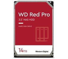 WD Red Pro 14TB / HDD / 3.5&quot; SATA III / 7 200 rpm / 512MB cache / 5y / pre NAS