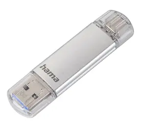 HAMA Flash Pen Laeta 32 GB strieborná
