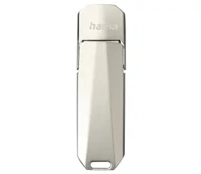 HAMA USB Uni-C Deluxe 64 GB strieborná / Flash disk / USB-C 3.1 / čítanie: až 70 MBs