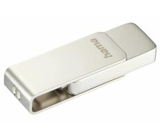 HAMA USB Uni-C Rotate Pre 32 GB strieborná / Flash disk / USB-C 3.1 / čítanie: až 70 MBs