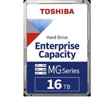 Toshiba Enterprise Capacity MG09 16TB 512e / HDD / 3.5 "/ SATA 6Gbits / 512MB cache / 7 200 rpm / Interné / 5y