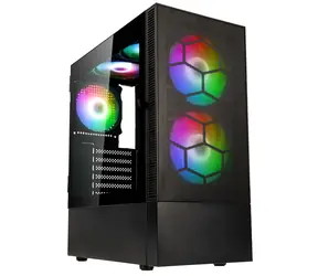 Kolink Observatory MX Mesh ARGB čierna / ATX / 2x USB-A 3.0 / 1x USB-A 2.0 / 2x 138mm / 3x 120mm / bez zdroja