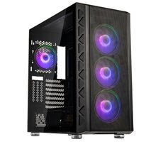 Kolink Citadel Mesh ATX ARGB čierna / E-ATX / 2x USB-A 3.0 / 1x USB-A 2.0 / 1x USB-C 3.1 / 4X 120mm / bez zdroja 