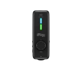IK Multimedia iRig Pre I/O / Mobilná zvuková karta / pre iOS/Android/Mac/PC
