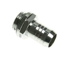 BitsPower Priama prípojka G1/4 palca AG na 10mm ID strieborná