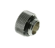 BitsPower Adaptér G1/4 palca samec na G1/4 palca samica strieborná