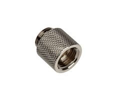 BitsPower Adaptér G1/4 palca samec na G1/4 palce samica - 15 mm čierna