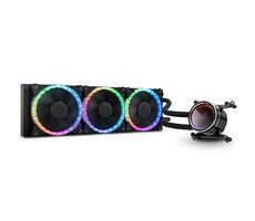 BitsPower Cyclops 360 čierna / 3x 120mm / 30 dB / 43.79 CFM / 1800 RP? / ARGB / Intel + AMD