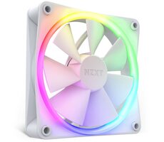 NZXT F120 RGB Single biela / Ventilátor / 120mm / Fluid Dynamic Bearing / 27.5 dB @ 1800 RPM / 50.18 CFM / 4-pin