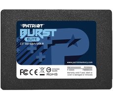 Patriot Burst Elite 1.92 TB čierna / SSD / 2.5 "/ R: 450MBs / W: 320MBs / SATA III   