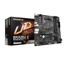 GIGABYTE B550M K / B550M / AM4 / 4x DDR4 / PCIEx16 / 1x GLAN / mATX