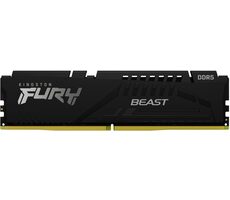 Kingston Fury Beast RGB 16GB (1x 16GB) DDR5 6000MHz / CL30 / DIMM / 1.35V / On-Die ECC / EXPO / XMP
