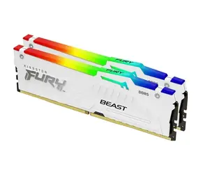 Kingston Fury Beast White RGB 32GB (2x 16GB) DDR5 6000MHz