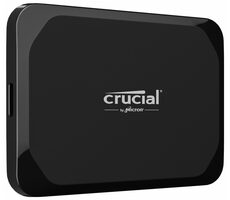 CRUCIAL X9 2TB čierna / Externý SSD / USB 3.2 Gen2 Type-C / R: 1050MBps / 3y