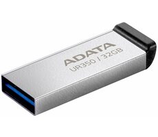 ADATA UR350 32GB čierna / USB 3.2 Type A / čítanie: 100MBps
