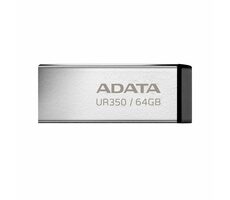 ADATA UR350 64GB čierna / USB 3.2 Type A / čítanie: 100MBps / FAT32