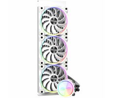 Alpenföhn Gletscherwasser 360mm biela / AiO vodný chladič CPU / 3x 120mm / 36.8 dB @ 2200 RPM / 45.86 CFM / Intel + AMD