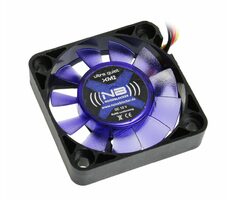 Noiseblocker BlackSilent Fan XM-2 modrá / 40mm / 14 dB @ 3800 RPM / 3.94 CFM / 3-pin