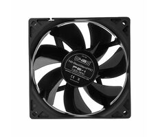 Noiseblocker BlackSilent Pro Fan PE-1 čierna / 92mm / 14 dB @ 1300 RPM / 24.70 CFM / 3-pin