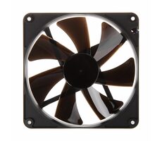 Noiseblocker BlackSilent Pro Fan PK-PS čierna / 140mm / 29.2 dB @ 1500 RPM / 71.21 CFM / 4-pin PWM