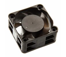 Noiseblocker BlackSilent Pro Fan PM1 čierna / 40mm / 13.9 dB @ 2800 RPM / 4.2 CFM / 3-pin
