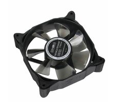 Noiseblocker Multiframe S-Series M8 S1 čierna / 80mm / 6 dB @ 1200 RPM / 17.65 CFM / 3-pin